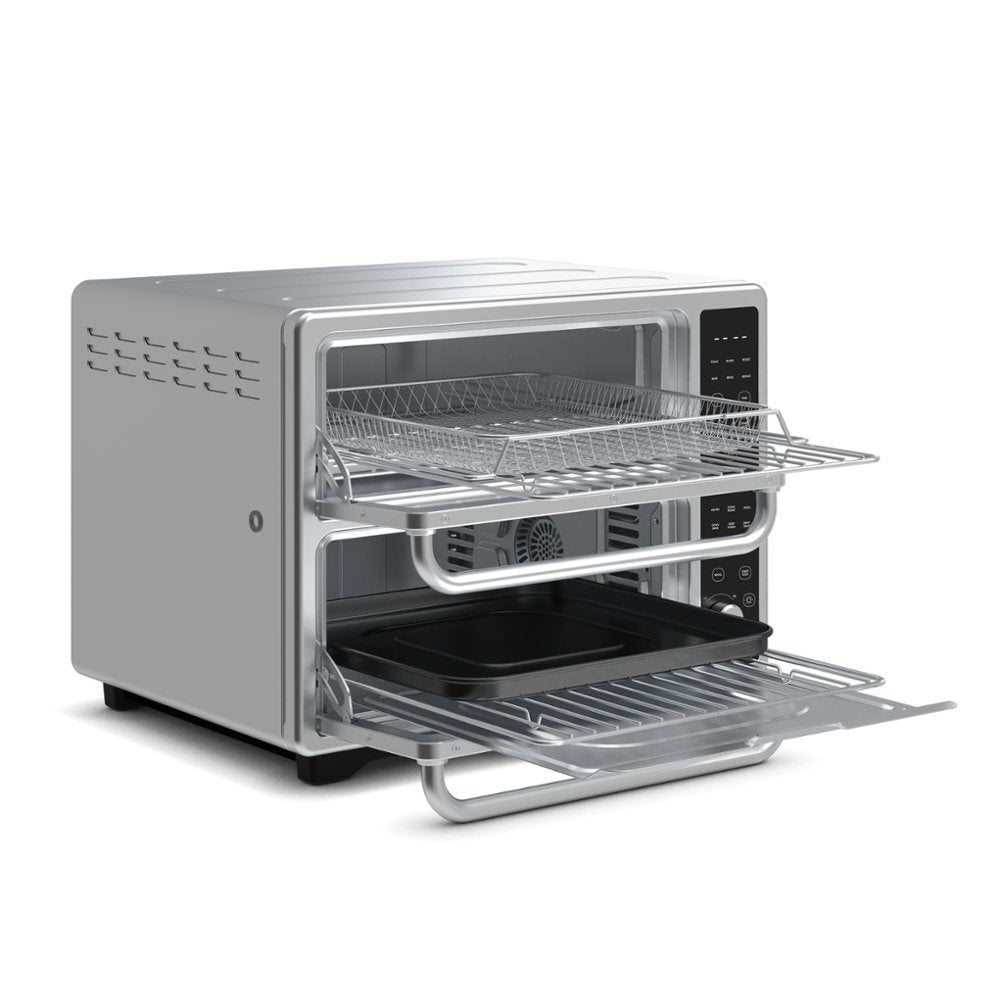 Bella PRO DoubleUp Oven with Probe Thermometer, Stainless Steel