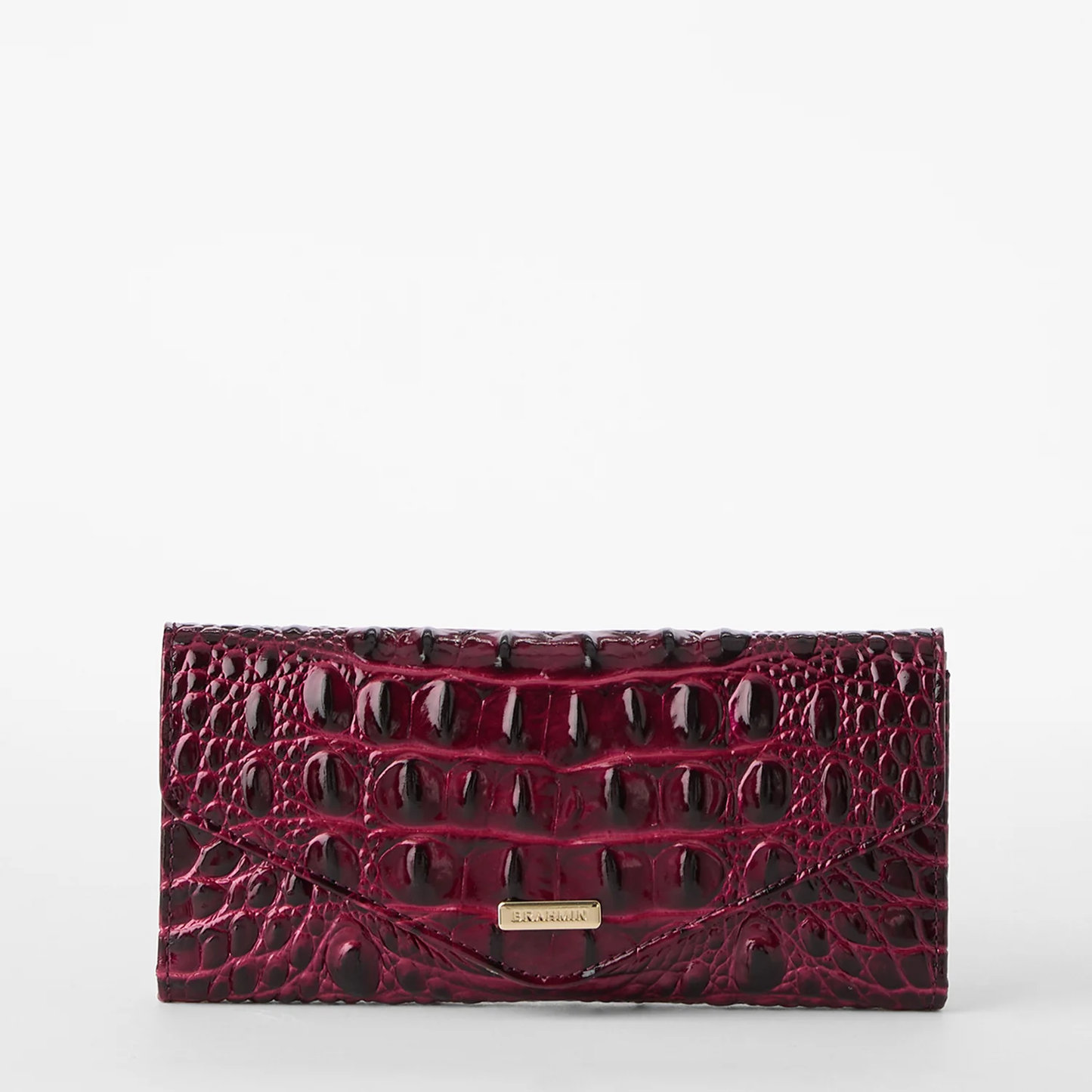 Brahmin Melbourne Collection Veronica Wallet, Cherry Lacquer