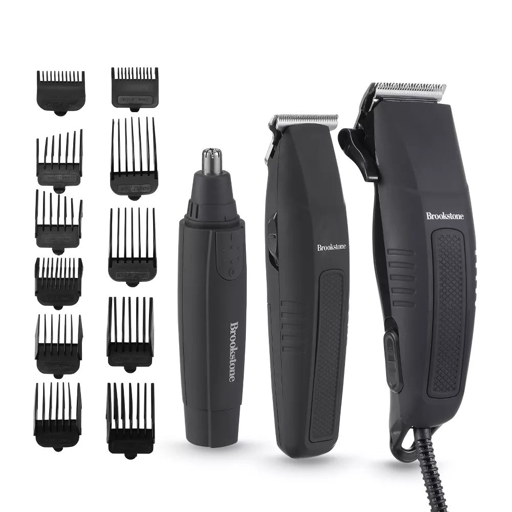 Brookstone 32-Piece Deluxe All-in-One Grooming Kit