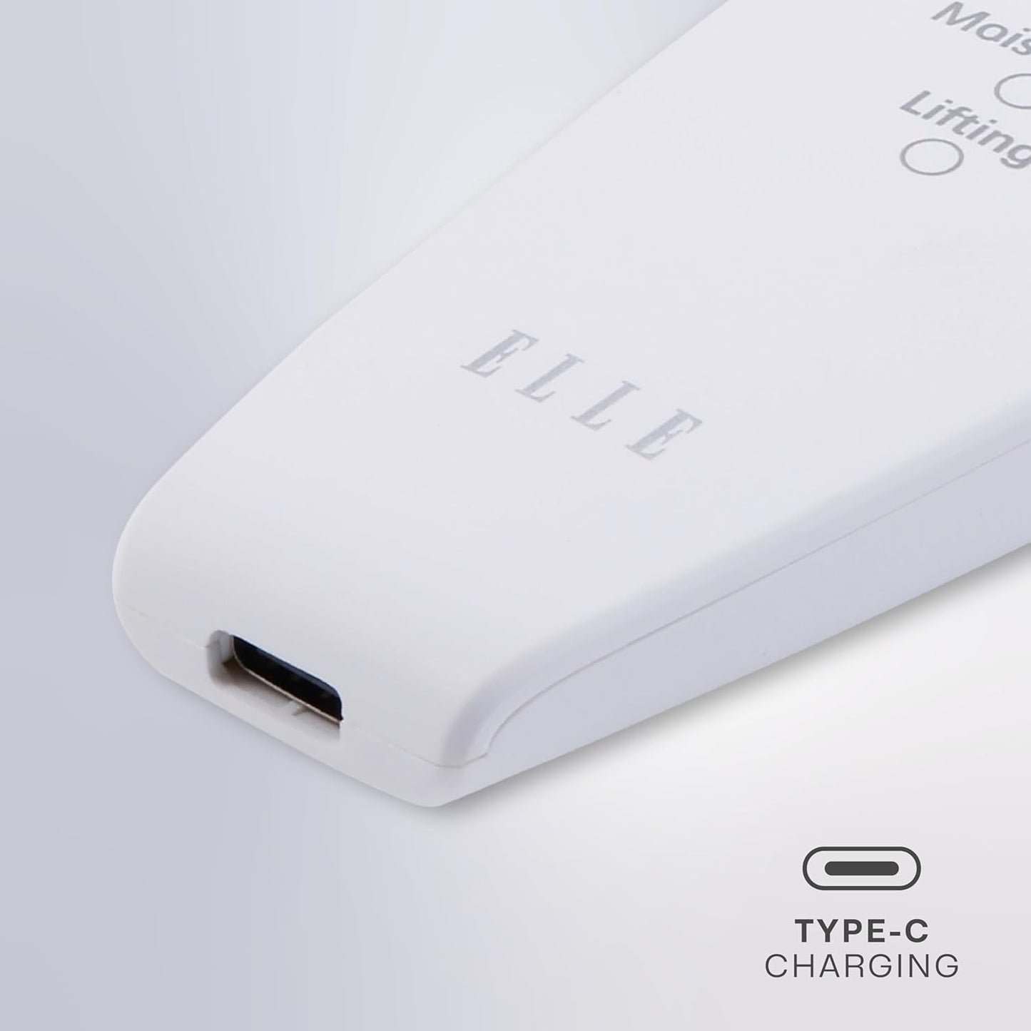 ELLE Ultrasonic Exfoliating Skin Spatula