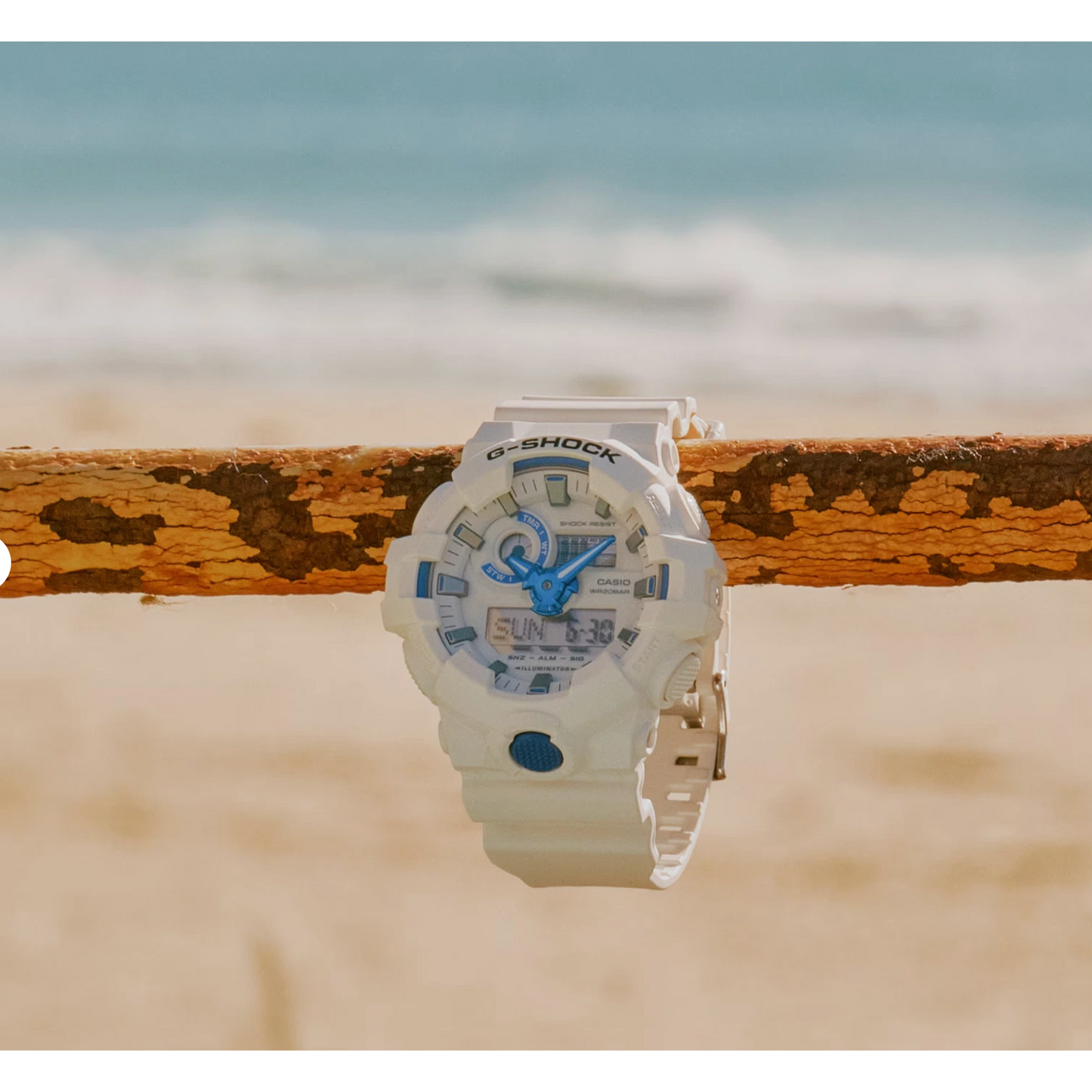 G-Shock - Ana-Digi GA700 Series, White and Blue