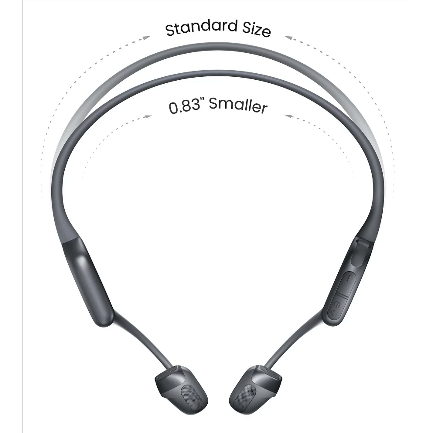 Shokz OpenRun Pro 2 Sports Headphones, Black