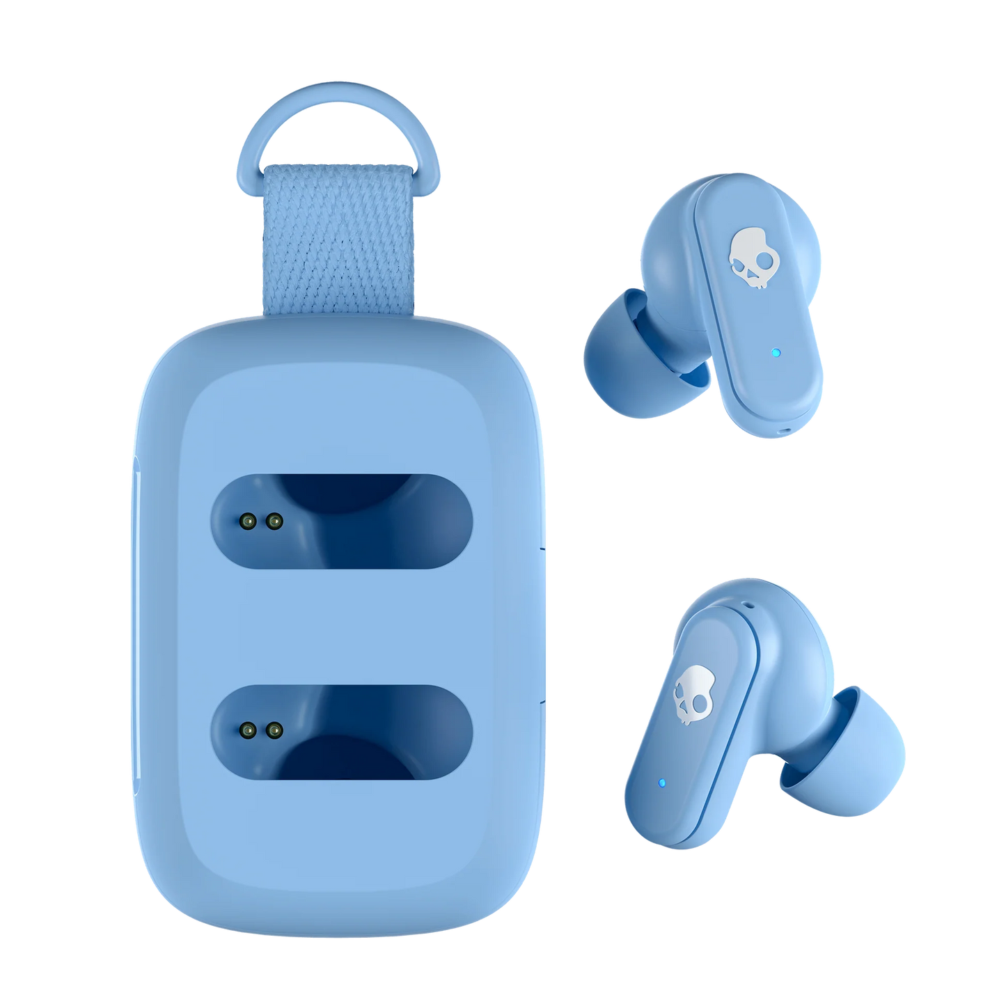 Skullcandy Dime 3 True Wireless Earbuds, Preppy Blue