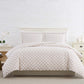 Floral Block Print Duvet Cover Set, Taupe