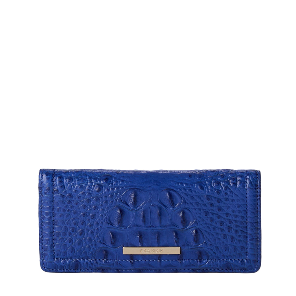 Brahmin Alden Road Collection Ady Wallet, Blue