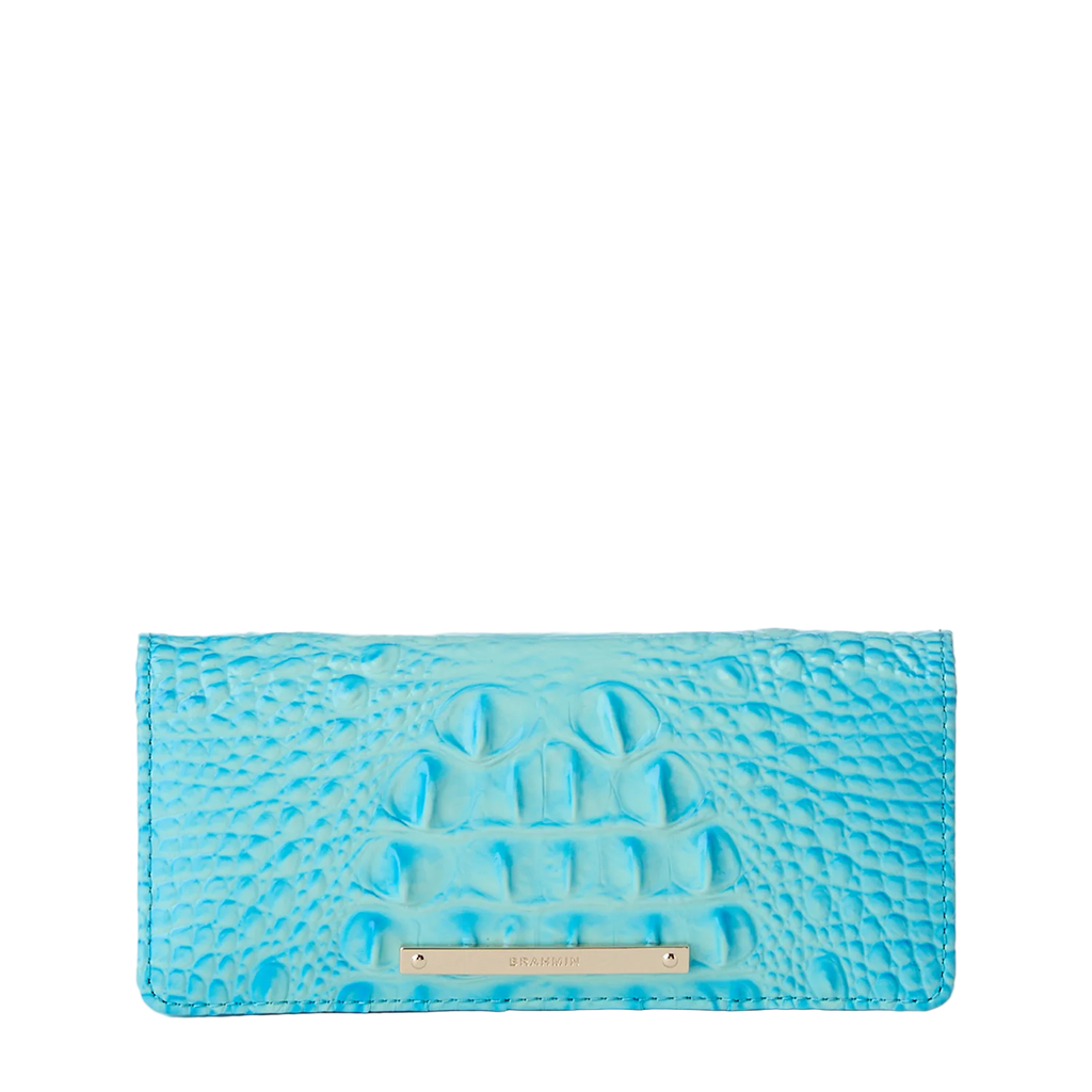 Brahmin Melbourne Collection Ady Wallet, Tropić Blue