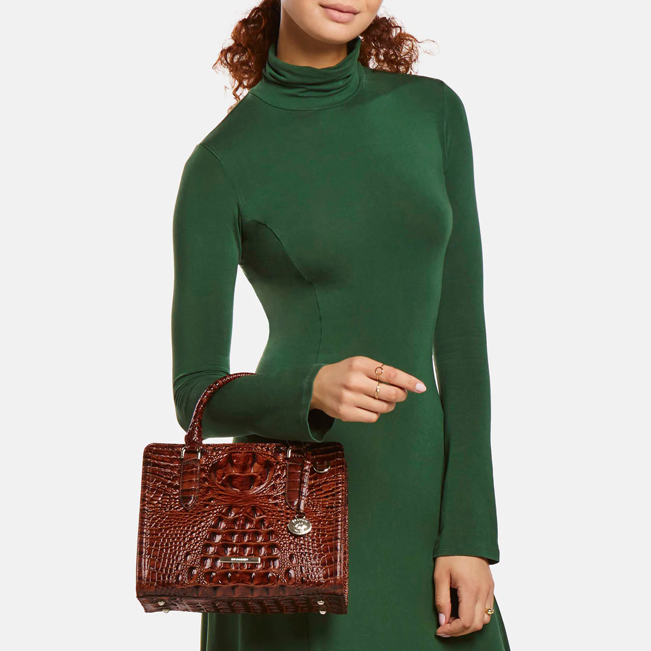 Brahmin Melbourne Collection Cami Satchel, Black