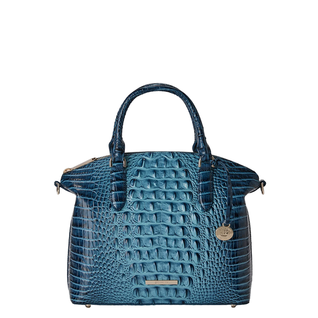 Brahmin Melbourne Collection Duxbury Satchel, Retro Blue