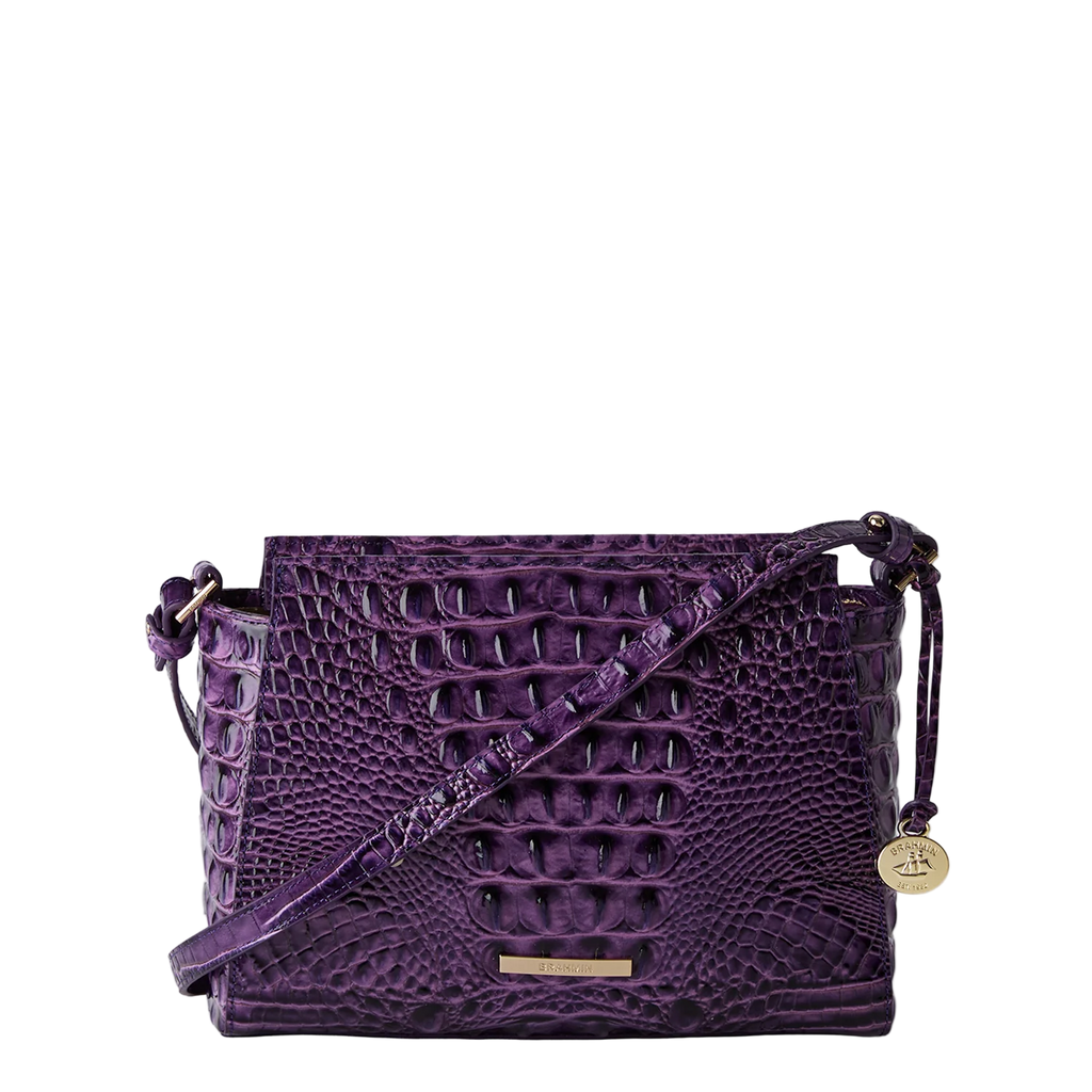 Brahmin Melbourne Collection Hillary Crossbody, Heroic Purple