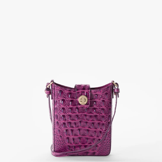 Brahmin Melbourne Collection Marley Crossbody, Dewberry