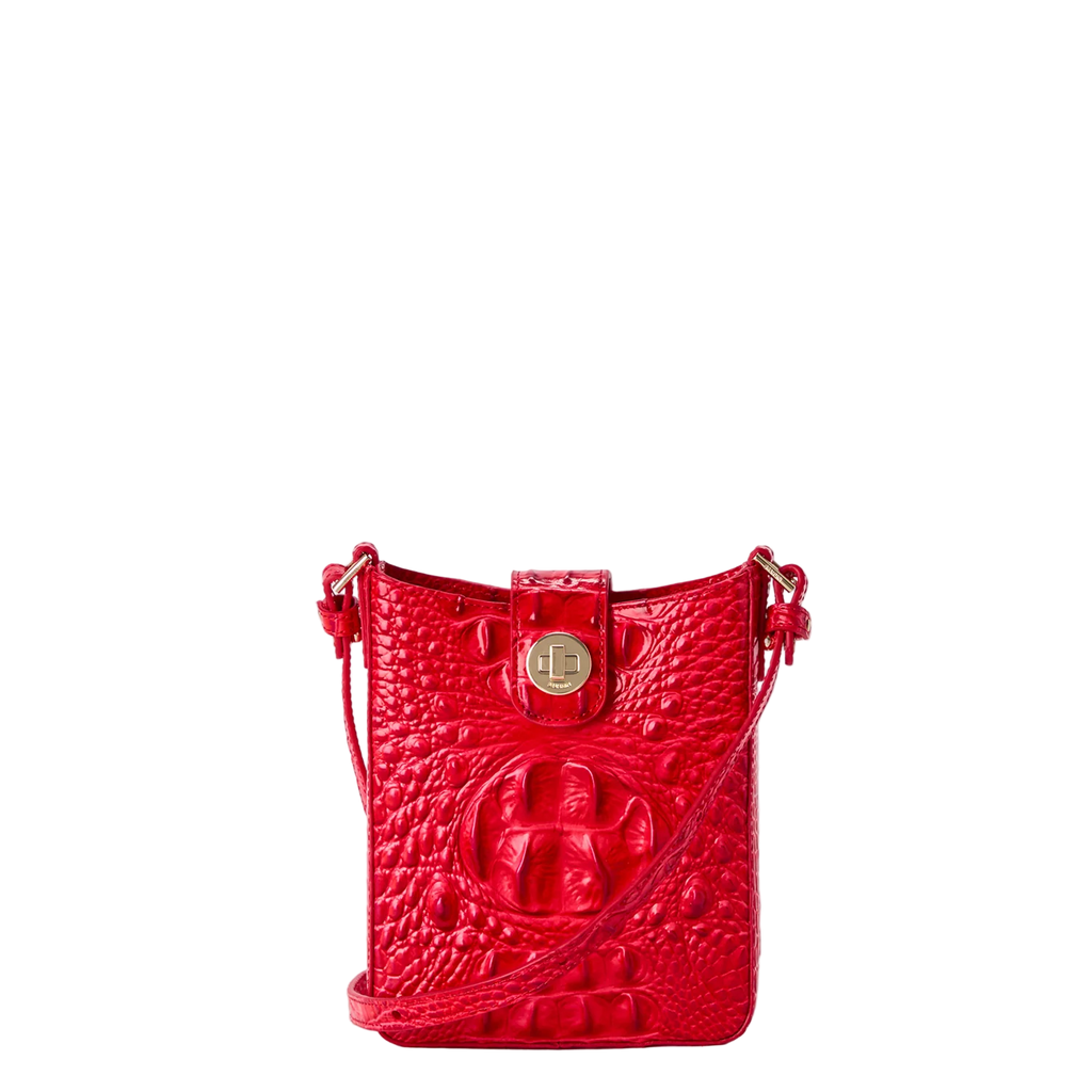 Brahmin Melbourne Collection Marley Crossbody, Sriracha