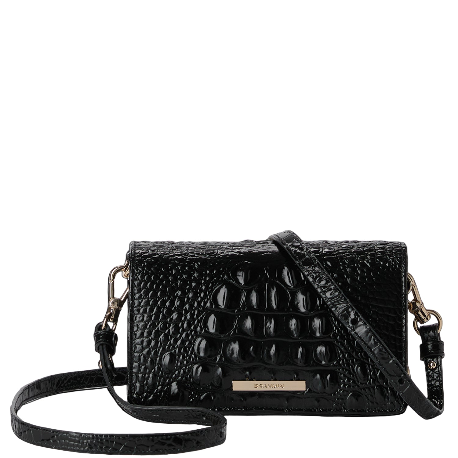Brahmin Melbourne Collection Minuette Crossbody, Black