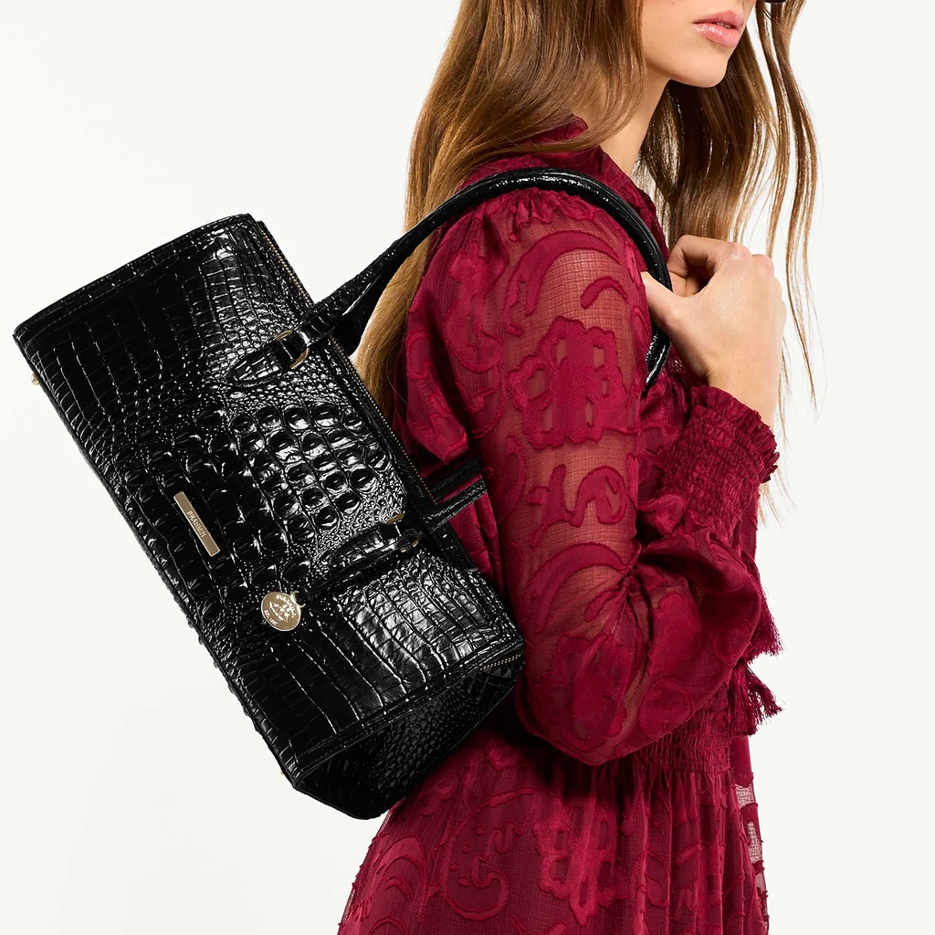 Brahmin Melbourne Collection Sophia Satchel, Sparkling Cider