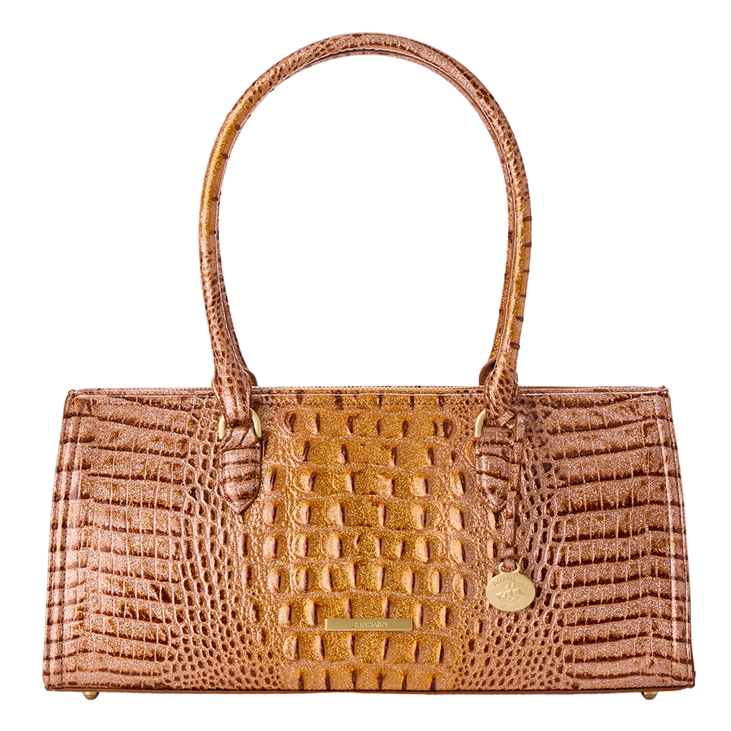 Brahmin Melbourne Collection Sophia Satchel, Sparkling Cider