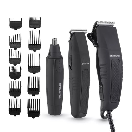Brookstone 32-Piece Deluxe All-in-One Grooming Kit