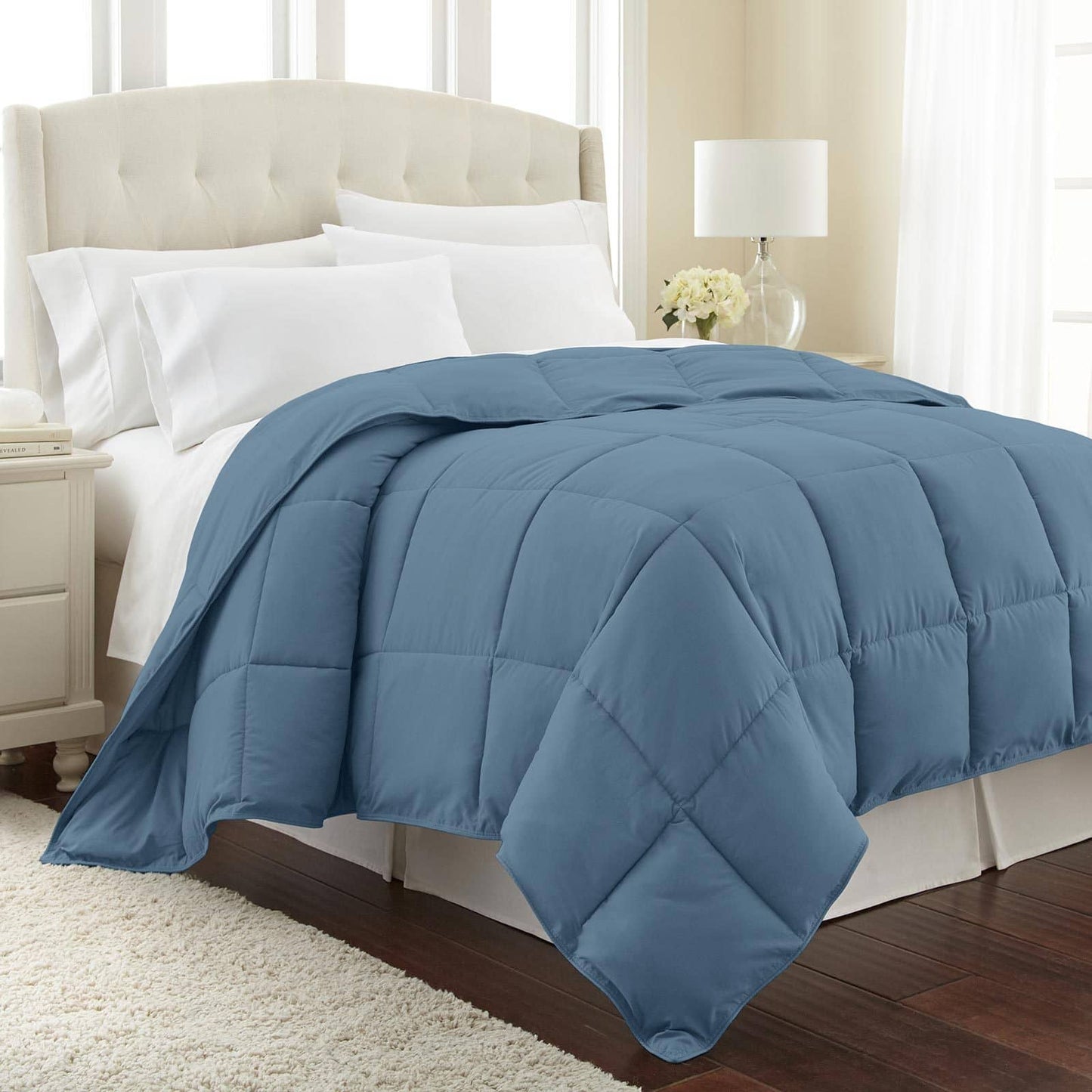 Luxe Down Alternative Comforter, Blue