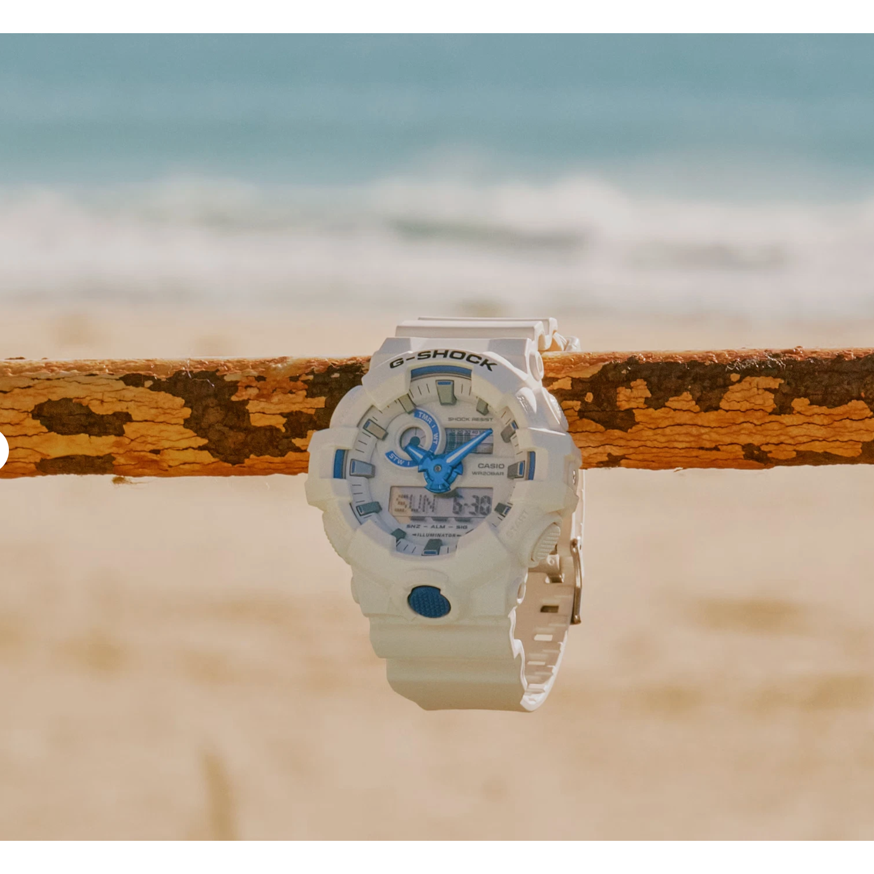 G-Shock - Ana-Digi GA700 Series, White and Blue