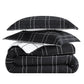 Simple Squares Reversible Comforter Set