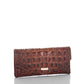 Brahmin Melbourne Collection Veronica Wallet, Pecan