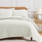 Small Squares Classic Quilt Set, Off White