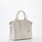 Brahmin Melbourne Collection Duxbury Satchel, Ivory Dream