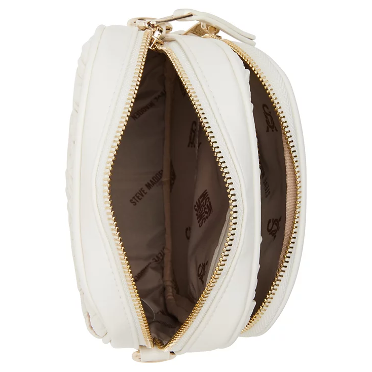 Steve Madden Damien Crossbody Bag, Chalk