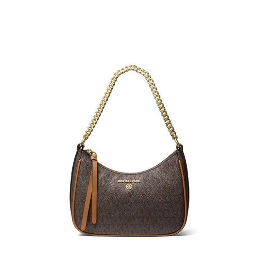 Michael Kors Jet Set Charm Small Pochette, Signature Brown