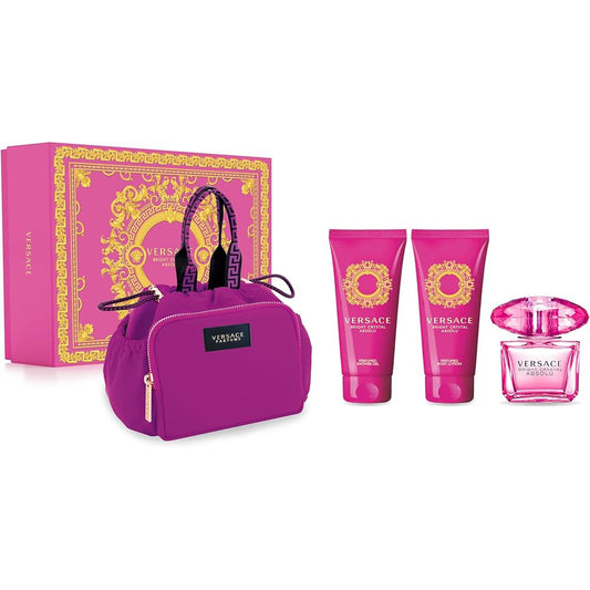 VERSACE - Bright Crystal Absolu 4 Piece Gift Set