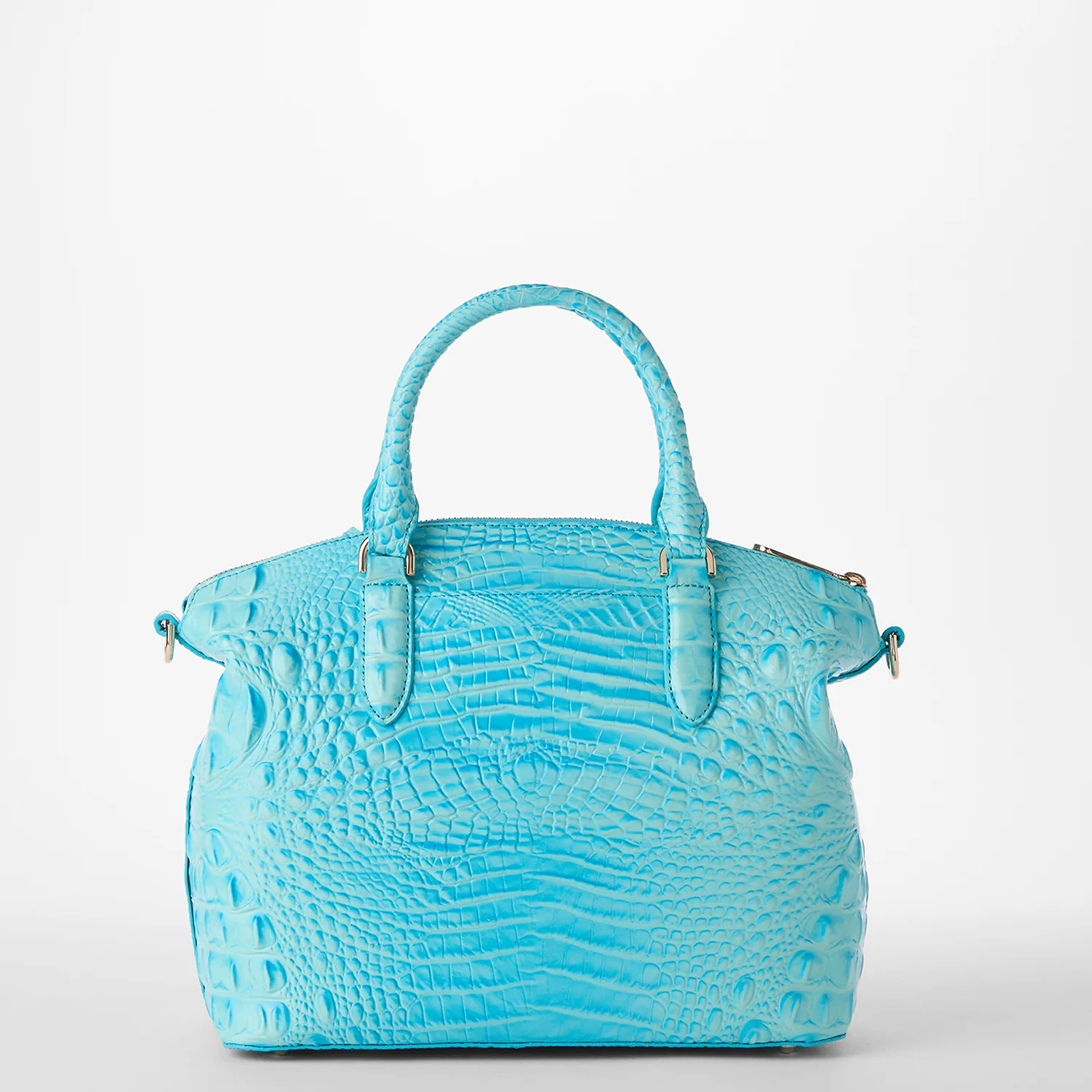 Brahmin Melbourne Collection Duxbury Satchel, Tropic Blue