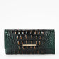 Brahmin Melbourne Collection Cordelia Wallet, Evergreen Ombre