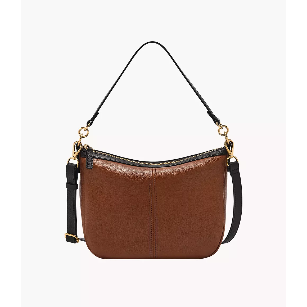 Fossil Jolie Crossbody, Brown/Black