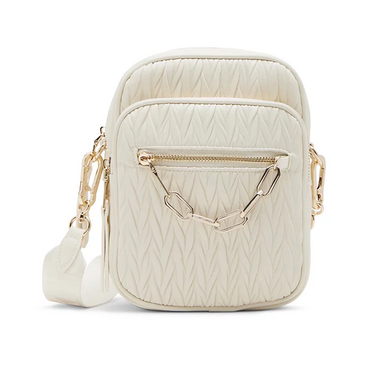 Steve Madden Damien Crossbody Bag, Chalk