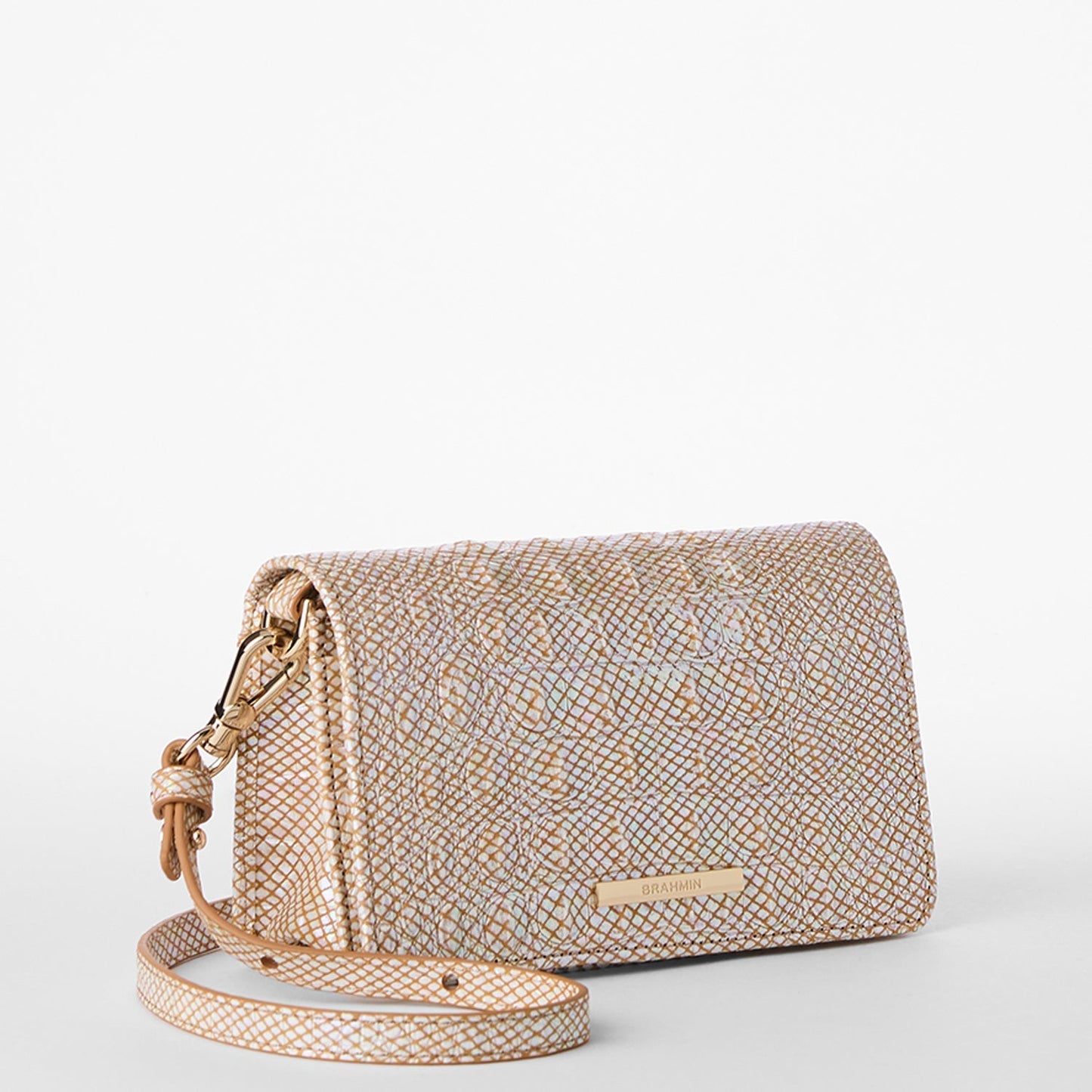 Brahmin Melbourne Collection Minuette Crossbody, Tiramisu