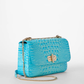 Brahmin Melbourne Collection Rosa Crossbody, Tropic Blue