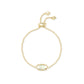 Kendra Scott Elaina Adjustable Link Bracelet, Dichroic Glass