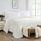 Simply Essential Microfleece Oversized Blanket, Cream