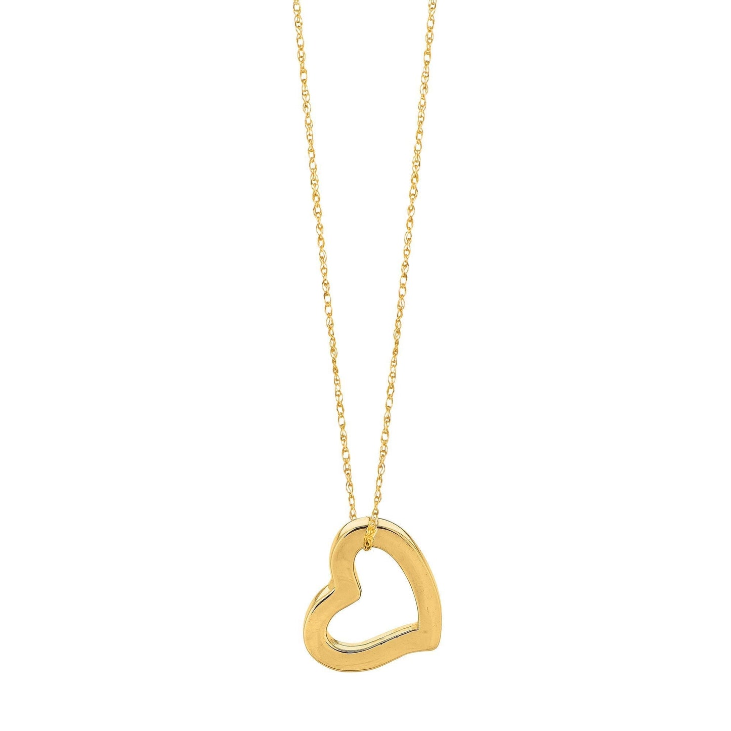 Open Heart Necklace