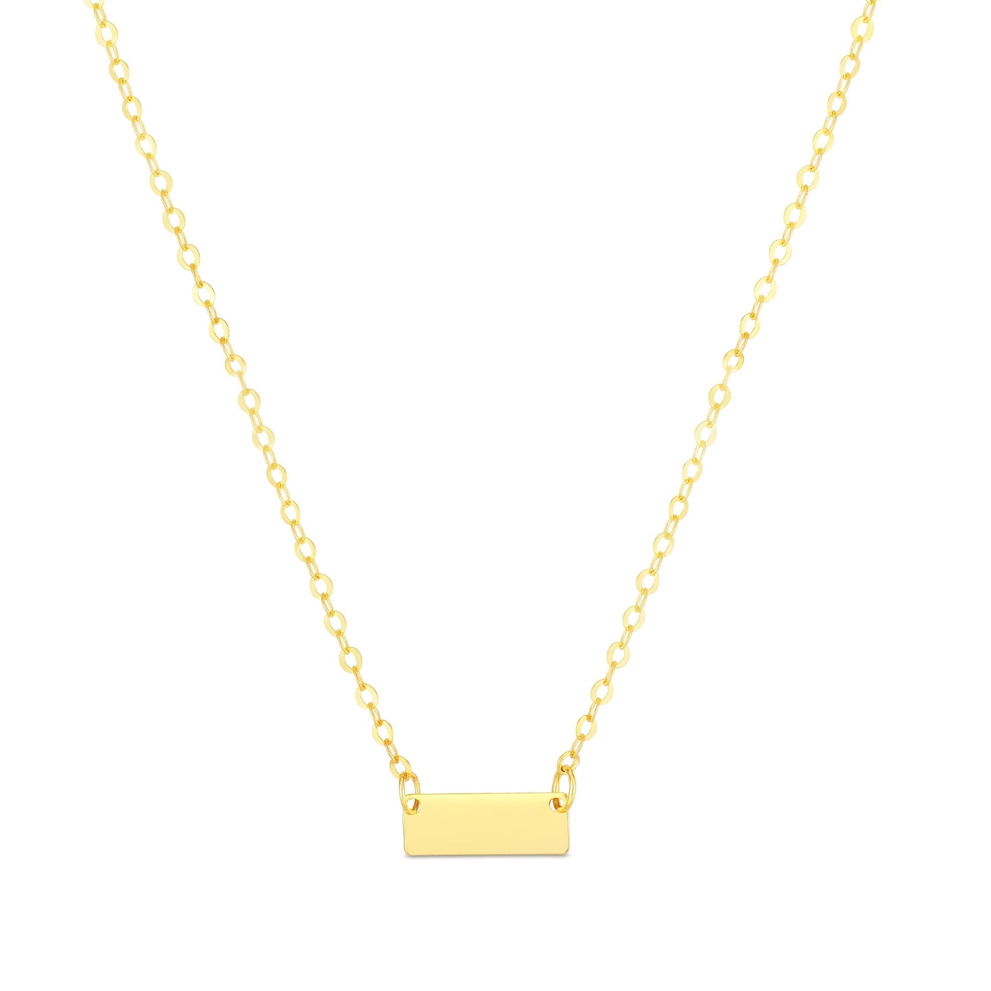 Mini Bar Pendant Necklace